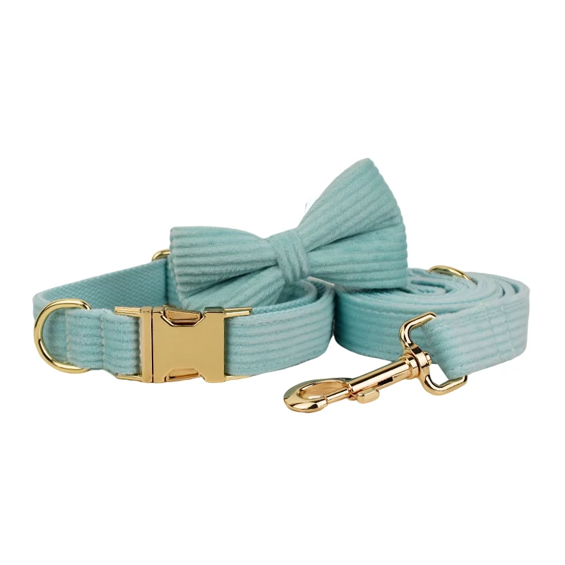Bow Collar Leash Set