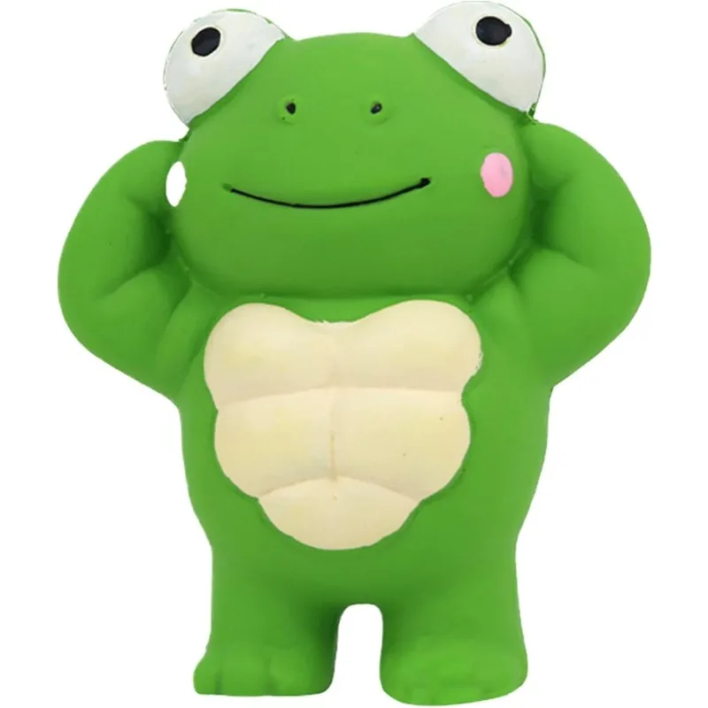 Juguetes de goma chirriantes para perros, juguete para masticar de látex para cachorros, juguete con sonido, pelota resistente a mordeduras, suministros para mascotas para perros pequeños, medianos y grandes - imagen 3