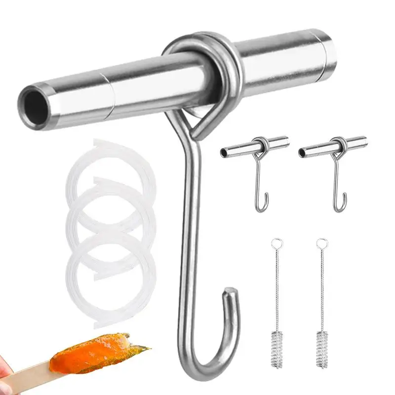 Grifos de jarabe de arce Grifos de árbol de acero inoxidable reutilizables Suministros de jarabe de arce seguros y ahorradores de energía Grifos de jarabe de arce para granja familiar - imagen 5