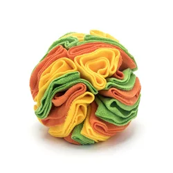 Pelota Snuffle para perros y gatos con almohadillas desmontables
