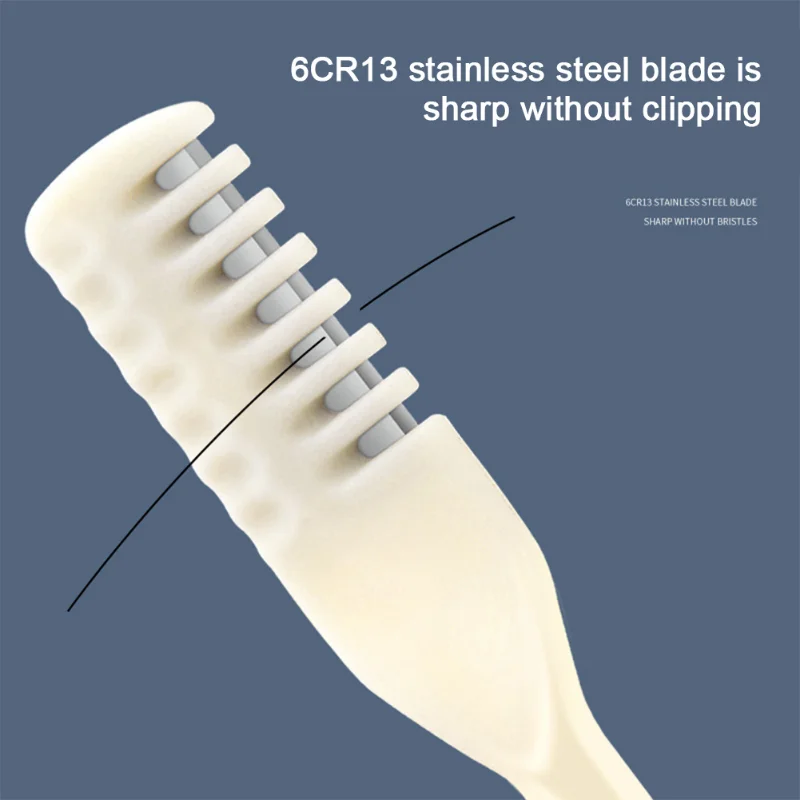 Recortador de pelo de nariz Manual portátil, lavable para hombres y mujeres con caja de almacenamiento, depilación de nariz de doble cabezal impermeable - imagen 3