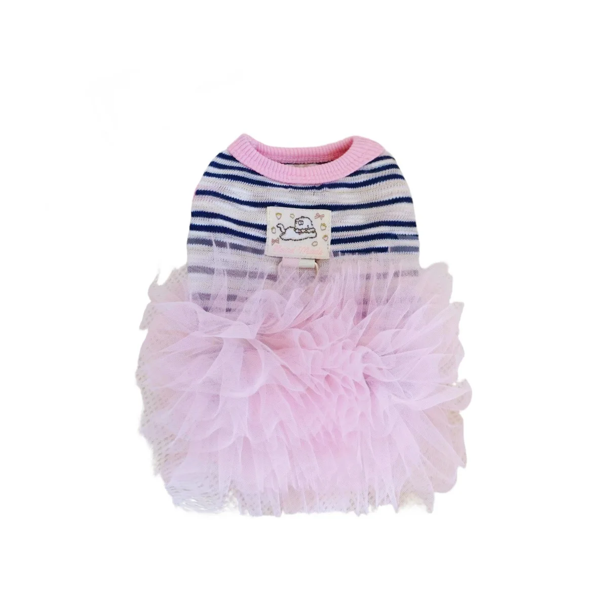 Vestido de malla con protección solar para perros pequeños - imagen 4