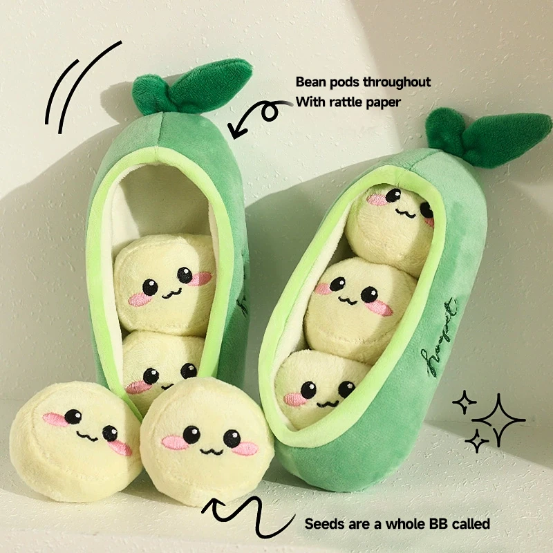 HOOPET-juguetes interactivos para perros chirriantes para cachorros, juguetes para masticar Boredom Buster para corgi y razas pequeñas, enriquecimiento duradero para olfatear - imagen 2