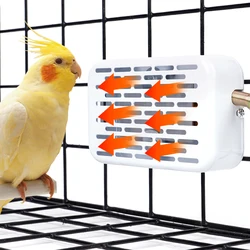 Calentador de jaula para pájaros, iluminación ambiental Natural simulada, lámpara de calor cálida, luz calentadora antimordeduras para loros y loros, 1 Uds.