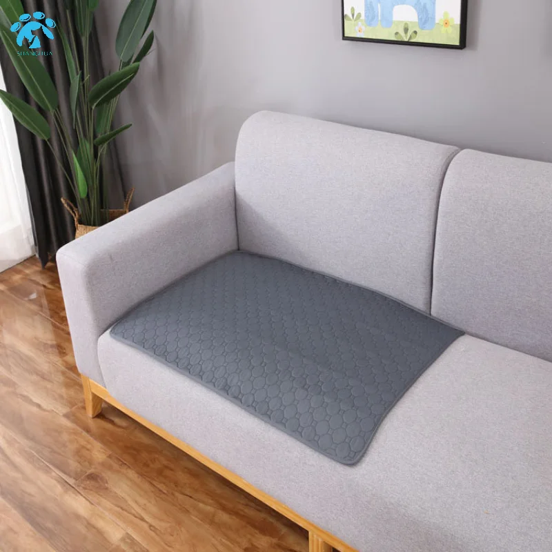 Almohadillas para orina de perro, lavables, reutilizables, antideslizantes, almohadilla para orinar para mascotas, almohadilla de entrenamiento para cachorros, cama para mascotas, funda para asiento de coche, suministros para mascotas - imagen 5