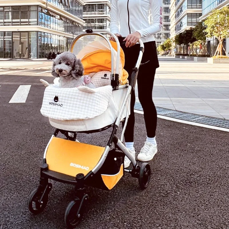 Almohadilla cálida para cochecito de mascotas en invierno, cojín de borde contra la suciedad, productos para mascotas, accesorios para viajes al aire libre, suave, cálido y cómodo - imagen 5