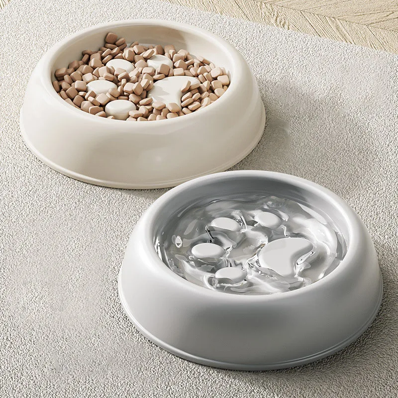 Cuenco de alimentación lenta para gatos, plato de comida para mascotas antiasfixia, utensilio de alimentación sin agarrar para gatitos y gatos pequeños - imagen 5