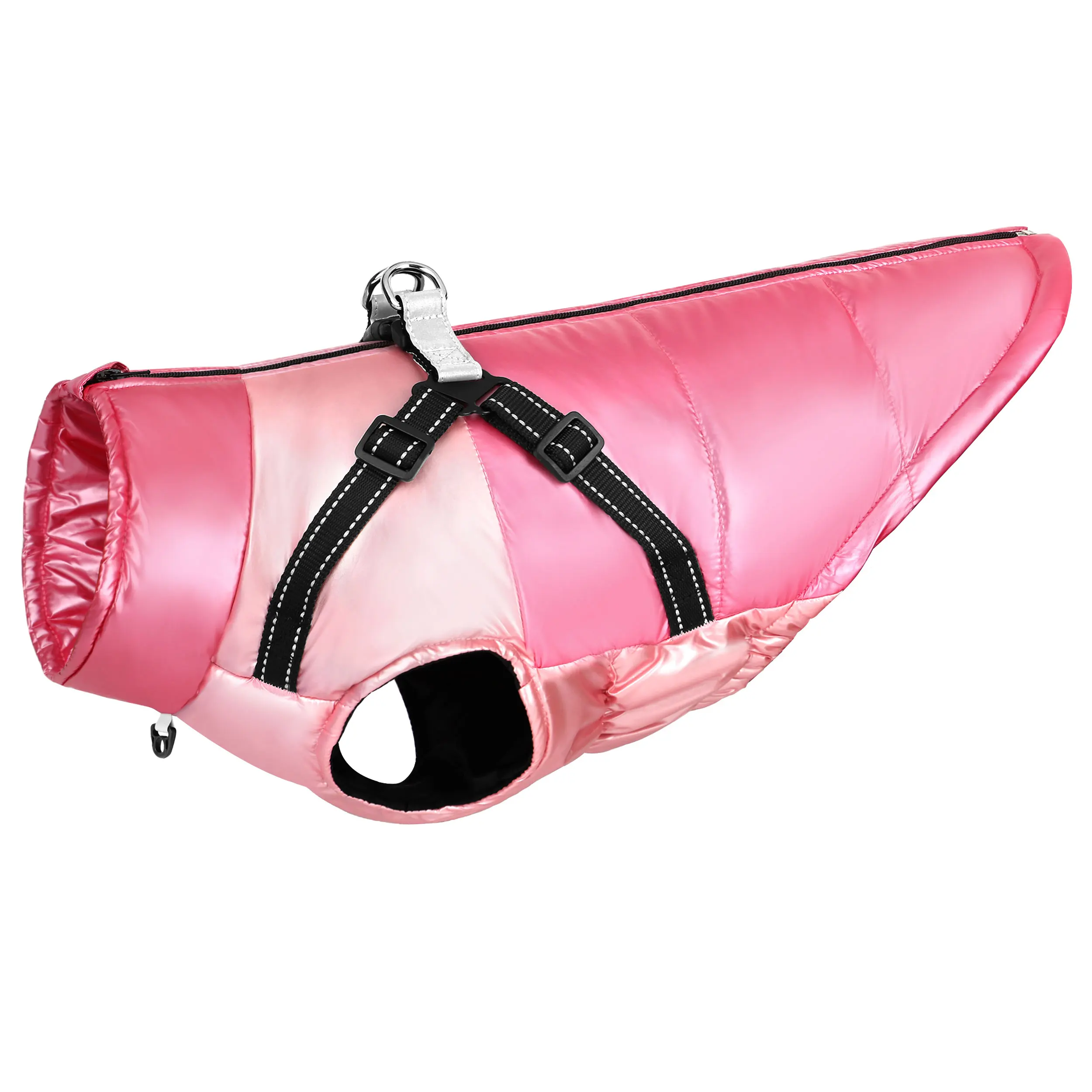 Ropa impermeable para perros, chaleco cálido a prueba de viento, chaqueta acolchada de invierno para Bulldog, Pug, para perros pequeños y grandes, S-6XL - imagen 2