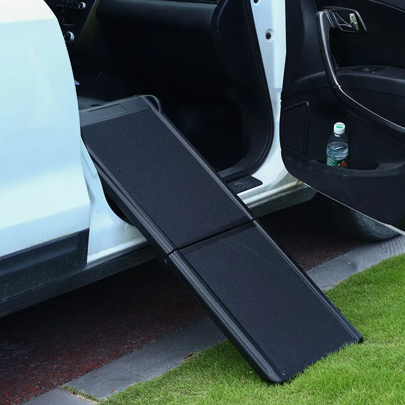 Rampa plegable para perros grandes con escalones antideslizantes - imagen 4