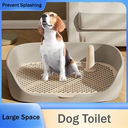 Caja de arena de entrenamiento antisalpicaduras para gatos y perros