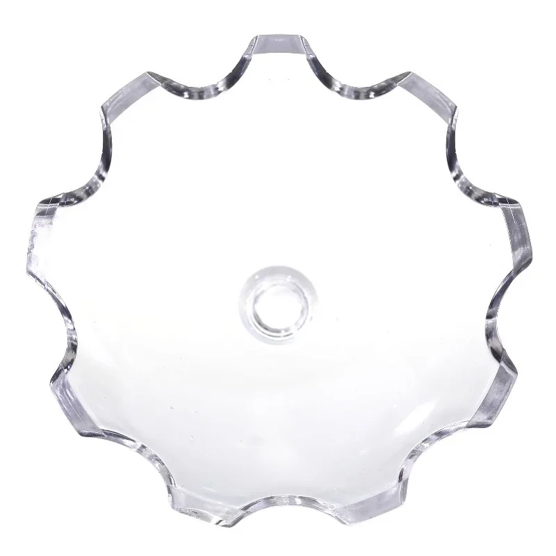 Alimentador de alimentos para peces de acuario, tubo de alimentación de vidrio transparente, plato de succión, cuenco para camarones, tubo alimentador para bandeja alimentadora de tanque de peces - imagen 5