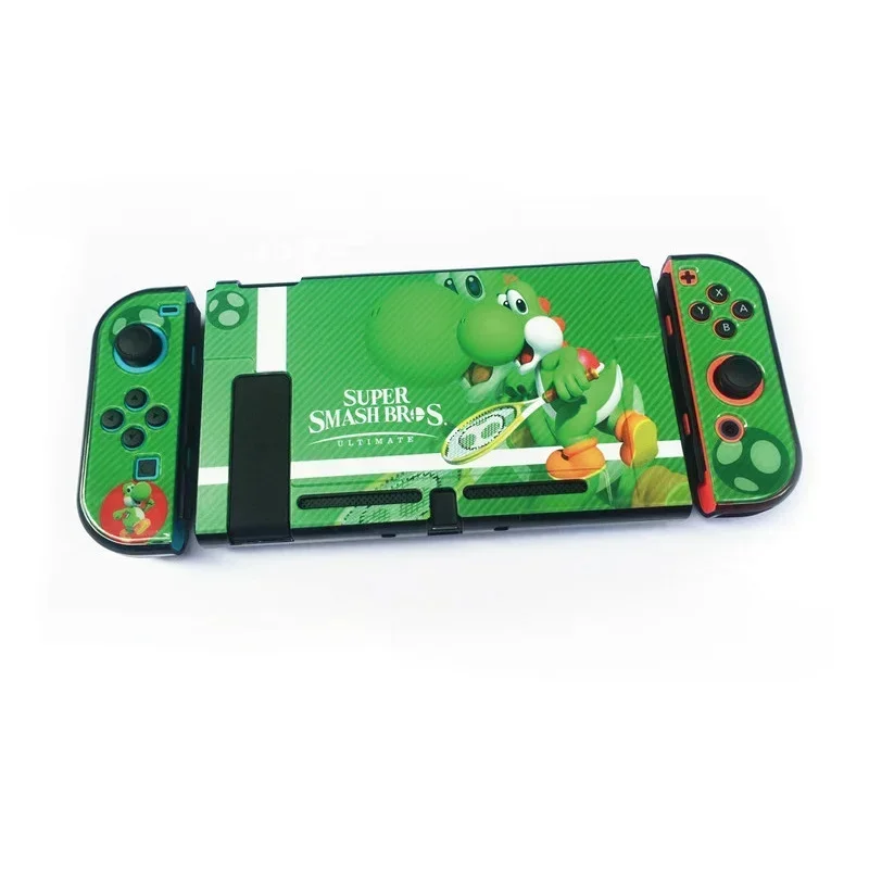 Funda Super Marios Bros para Nintendo Switch, Fundas protectoras Oled, carcasa dura de Anime para consola Switch NS, accesorios de cubierta Joycon - imagen 5