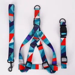 Arnés para perros con correa y collar: set de 3 piezas, ajuste cómodo