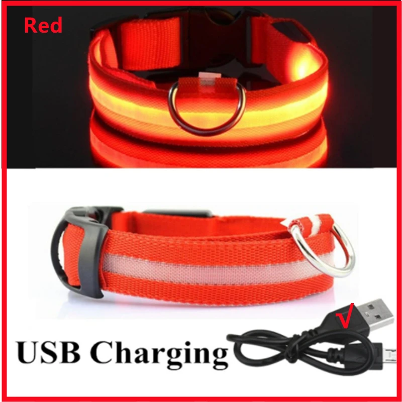 Red USB Collar