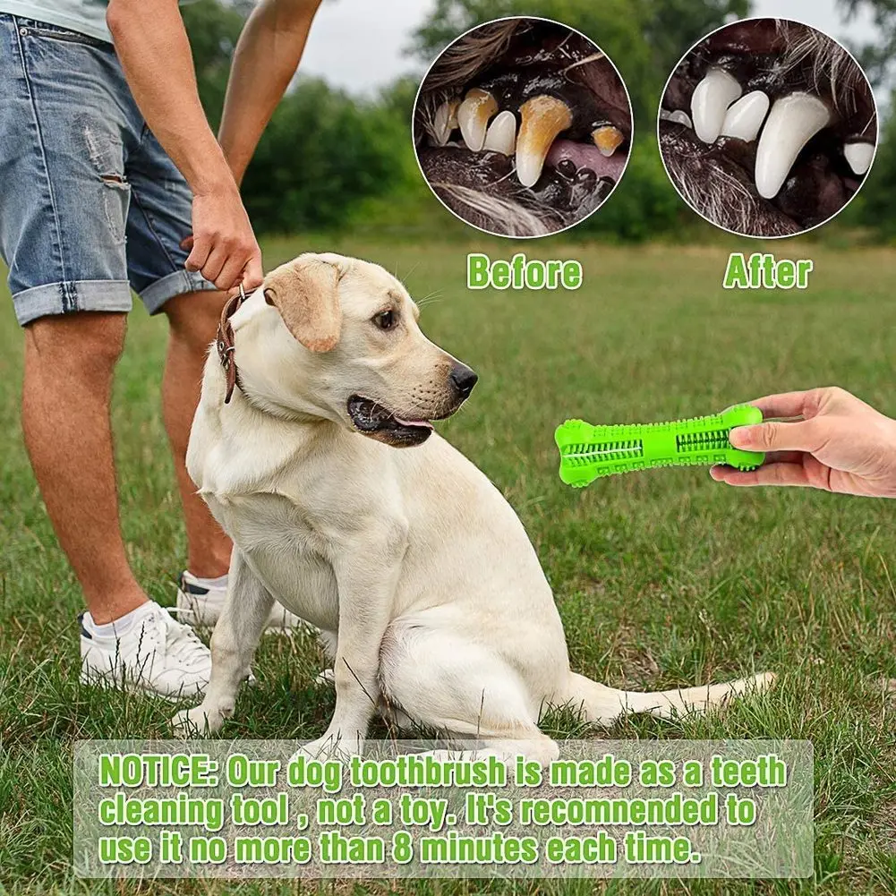 Juguetes para masticar con forma de hueso para perros, molares para mascotas, limpieza de dientes, palo de cepillado, cepillo de dientes, perrito, cachorro, cuidado dental, suministros para mascotas - imagen 3