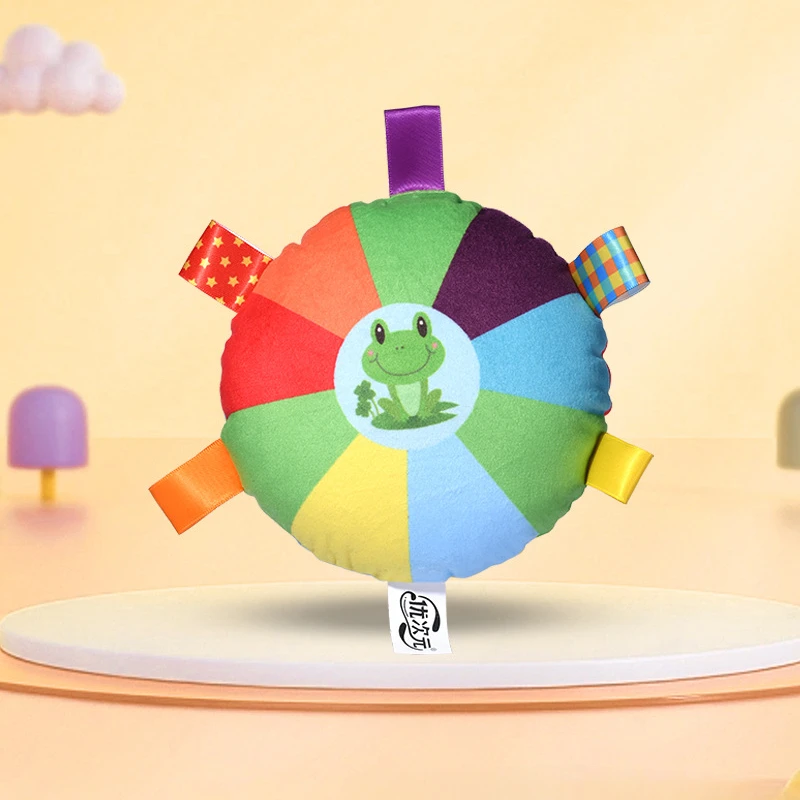 Platillo volador para perros, juguetes interactivos para deportes al aire libre, juegos de entrenamiento resistentes para masticar, discos voladores para cachorros, platillo volador de felpa suave - imagen 5