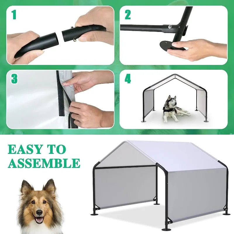 Sombrilla impermeable para perros grandes y medianos