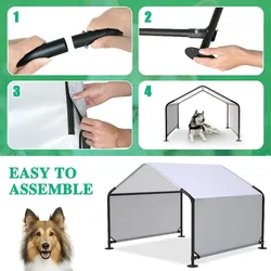 Sombrilla impermeable para perros grandes y medianos