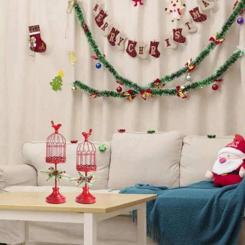 Candelabros de pilar de Metal, 2 piezas, candelabros para boda, hogar, sala de estar, centros de mesa, decoración navideña - imagen 5