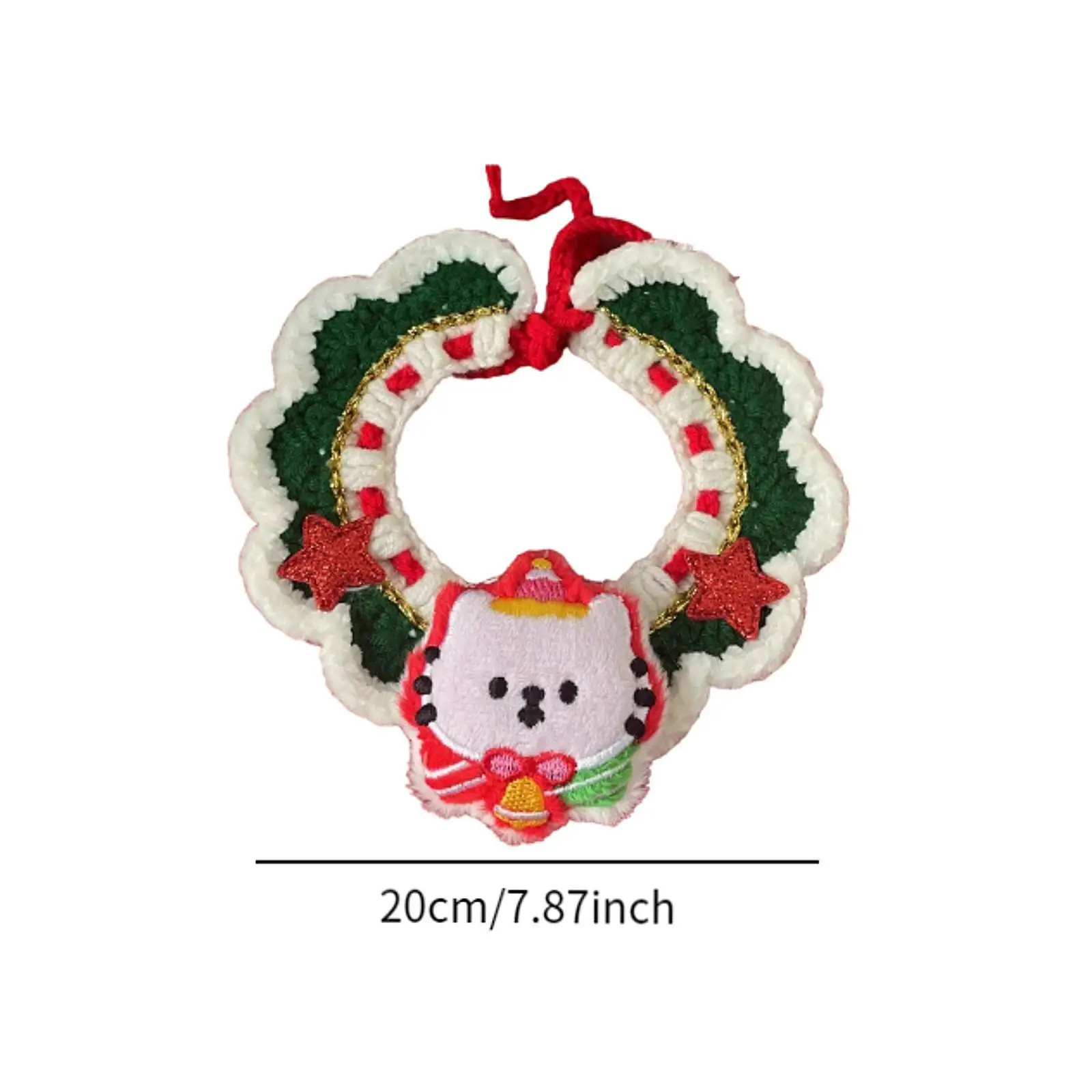 Collar de punto festivo para gatos – Cómodo y suave - imagen 5