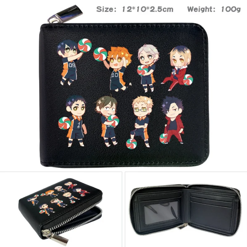 Monedero Hinata Shoyo Haikyuu - Cartera de cuero con cremallera - imagen 4