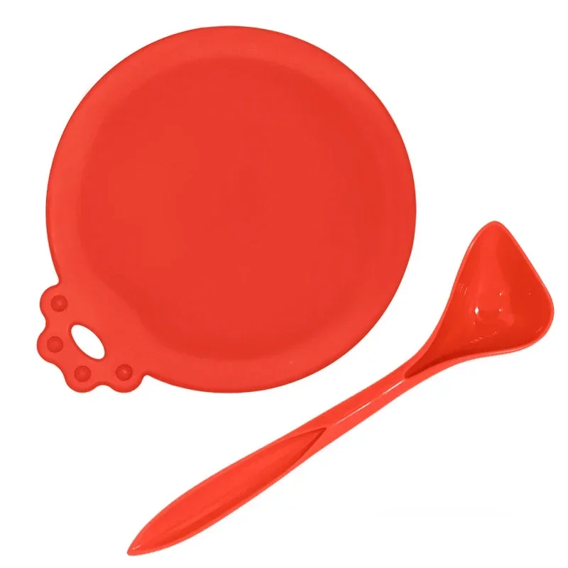 Red - spoon