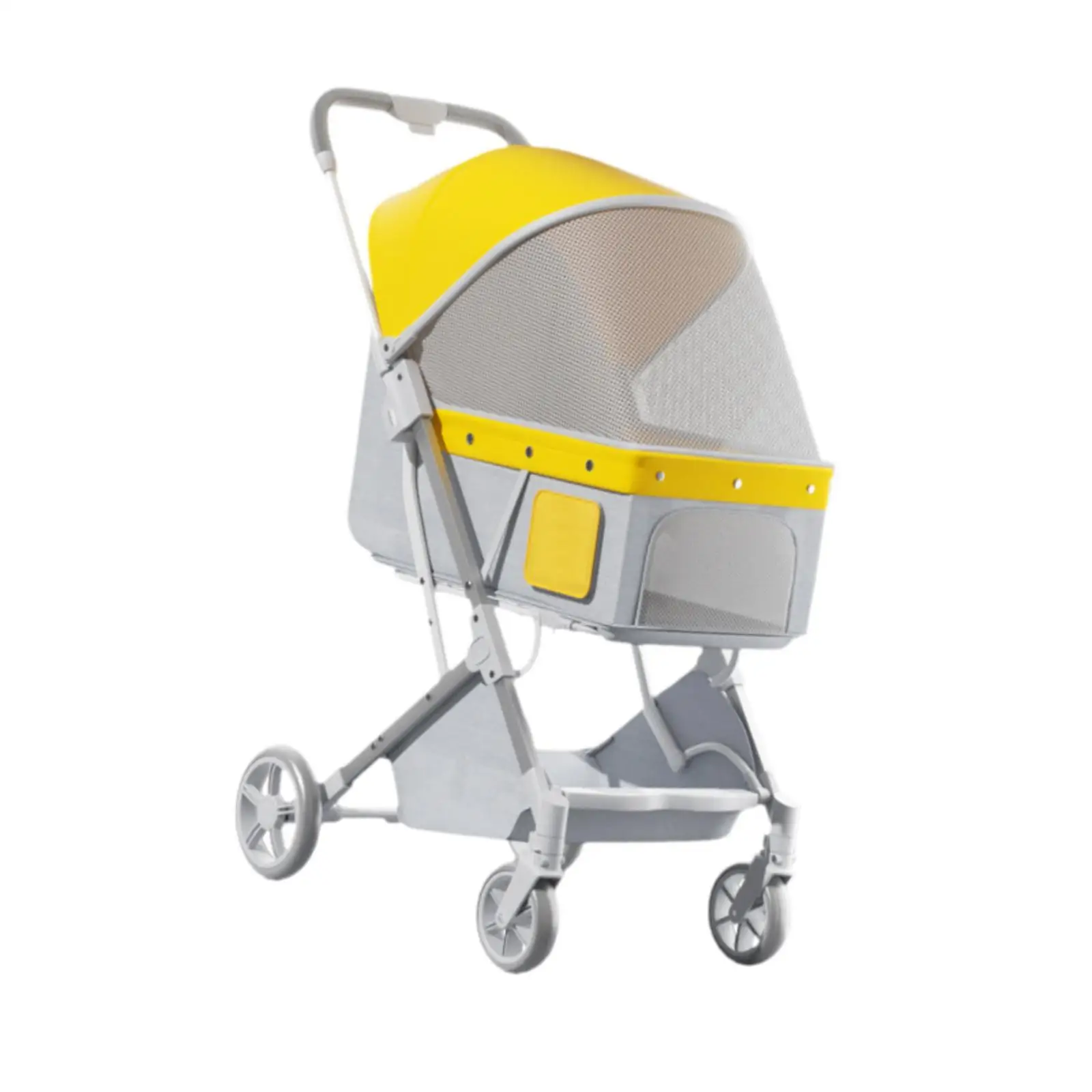 Folding Pet Trolley Dog Carrier Pet Travel Stroller for Small Pet Dogs Cats Folding Pet Trolley Dog Carrier Pet Travel Stroller for Small Pet Dogs Cats