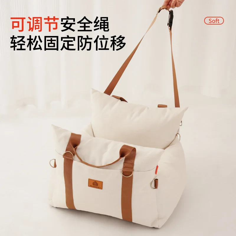 Nidos para coche, nido portátil para mascotas, resistente a la suciedad, Universal para las cuatro estaciones, suministros para perros y cachorros - imagen 4