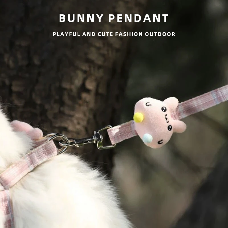 HOOPET Juego de correa de arnés para gatos a prueba de escape, chaleco suave ajustable para caminar, arnés transpirable en forma de H para perros pequeños y C - imagen 3