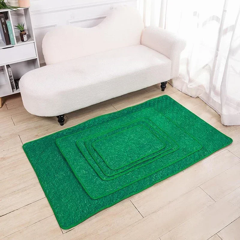 Almohadilla de orina lavable para perro, absorbente, fácil de secar, reutilizable, estera de orina para mascotas, césped Artificial, almohadilla para orinar para perros, almohadilla de entrenamiento para cachorros, alfombrilla para asiento de coche para mascotas - imagen 4