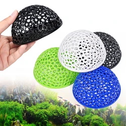 Decoración de acuario, peces, camarones, cueva escondite, adornos de refugio para mascotas acuáticas para razas, jugar y descansar, accesorios para pecera