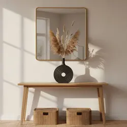 Decoración para gatos: Jarrón circular minimalista - Escritorio