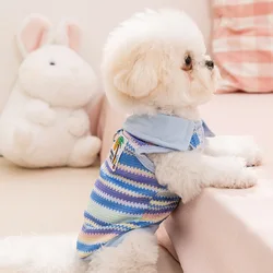 Conjunto veraniego para perros y gatos – chaleco refrigerante y polo