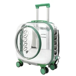 Mochila porta-gatos transpirable para uso exterior - transporte cómodo