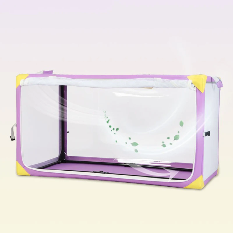 Jaulas de competición profesionales plegables para gatos, jaulas transparentes y transpirables para gatos, suministros integrados para acampar al aire libre para mascotas - imagen 4