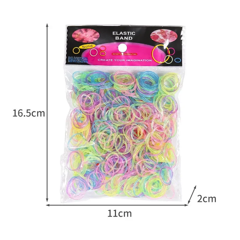 Cinta de goma colorida para el pelo de mascotas, gorros para perros, peluches para perros, lazos para el pelo DIY, horquilla para el cuidado, accesorios para el cabello para mascotas - imagen 5