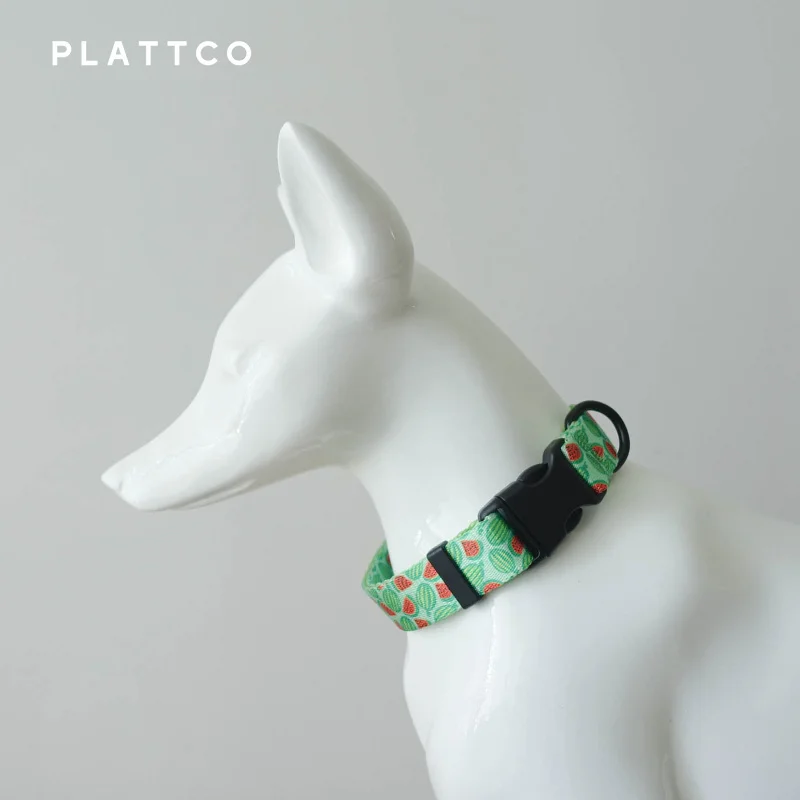 Collar nailon con estampado sandía para perros - imagen 3