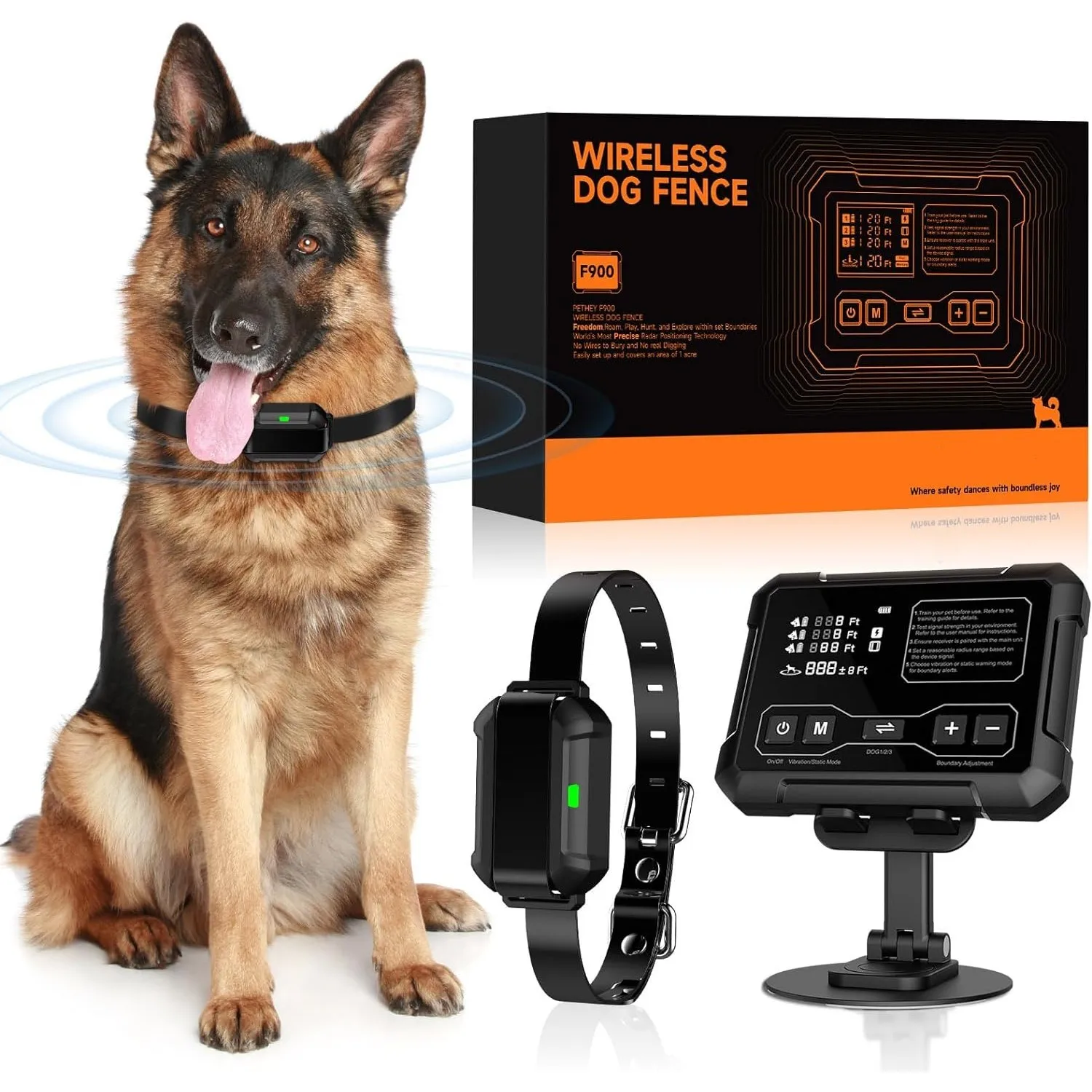 Valla GPS para perros: cerca inalámbrica sin cables y control de zona