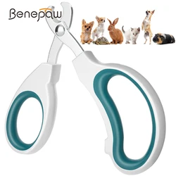 Cortaúñas para gato acero inoxidable corte seguro preciso