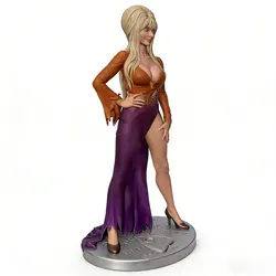 Kit resina miniatura muñeca sexy impresa en 3D sin montar ni pintar