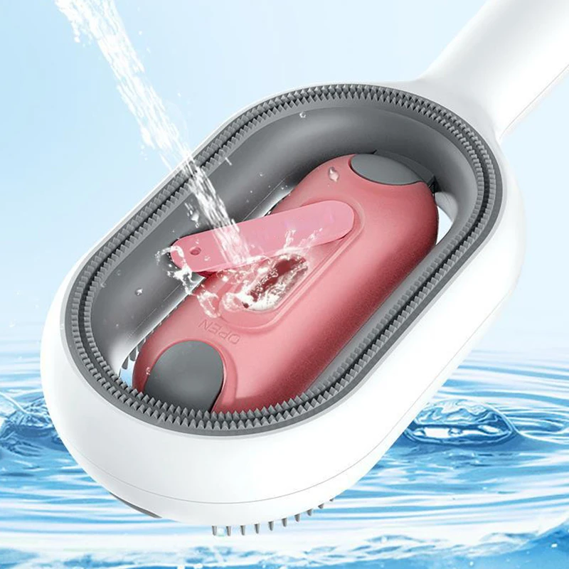 Peine de depilación limpia para perros y gatos con toallitas, cepillo mejorado para mascotas, accesorios Katten, Gatos Productos para mascotas, suministros de aseo - imagen 4