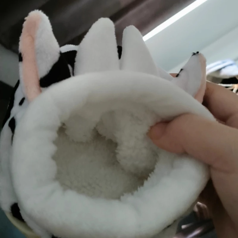 Nido de hámster cálido de invierno, cama para dormir de felpa a prueba de viento para conejillos de indias, erizo, conejito, jaula para hámsteres enanos - imagen 2