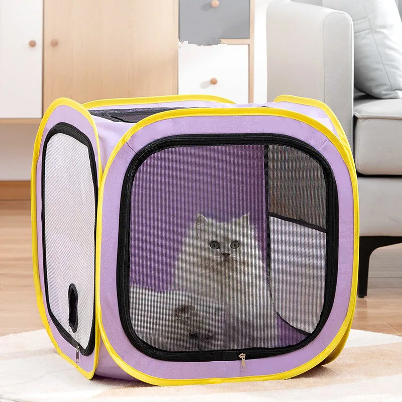 Caja de secado plegable para mascotas - detalle