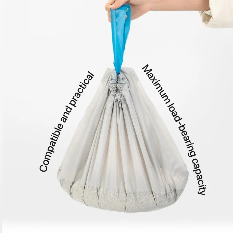 Bolsas de basura reemplazadas Neakasa-2 rollos (30 piezas) bolsas de receptáculos de residuos de arena para gatos para caja de arena para gatos autolimpiante con tapa abierta M1 - imagen 4