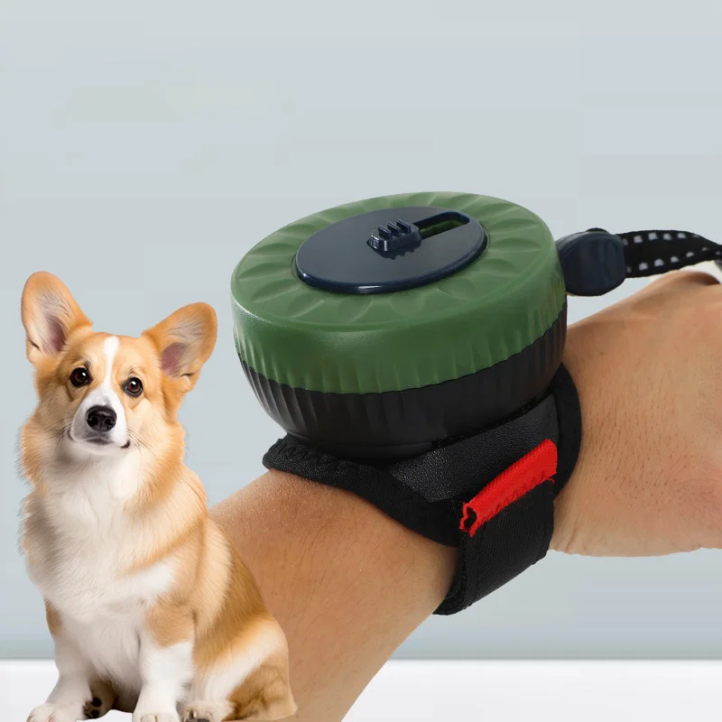 Correa retráctil automática para perro de 2,5 m, muñeca duradera, cuerda de remolque para mascotas para perros pequeños y medianos, suministros para caminar al aire libre - imagen 2