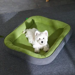 Cama nido 4 estaciones lavable para perros pequeños y gatos