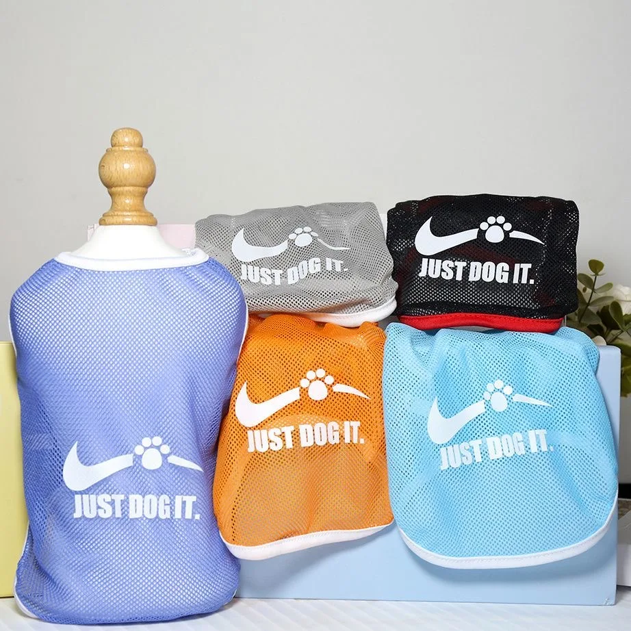 Chaleco Sumer para perros, chaleco refrescante de malla transpirable para perros, ropa deportiva bonita, ropa para cachorros, traje D, ropa para perros - imagen 4