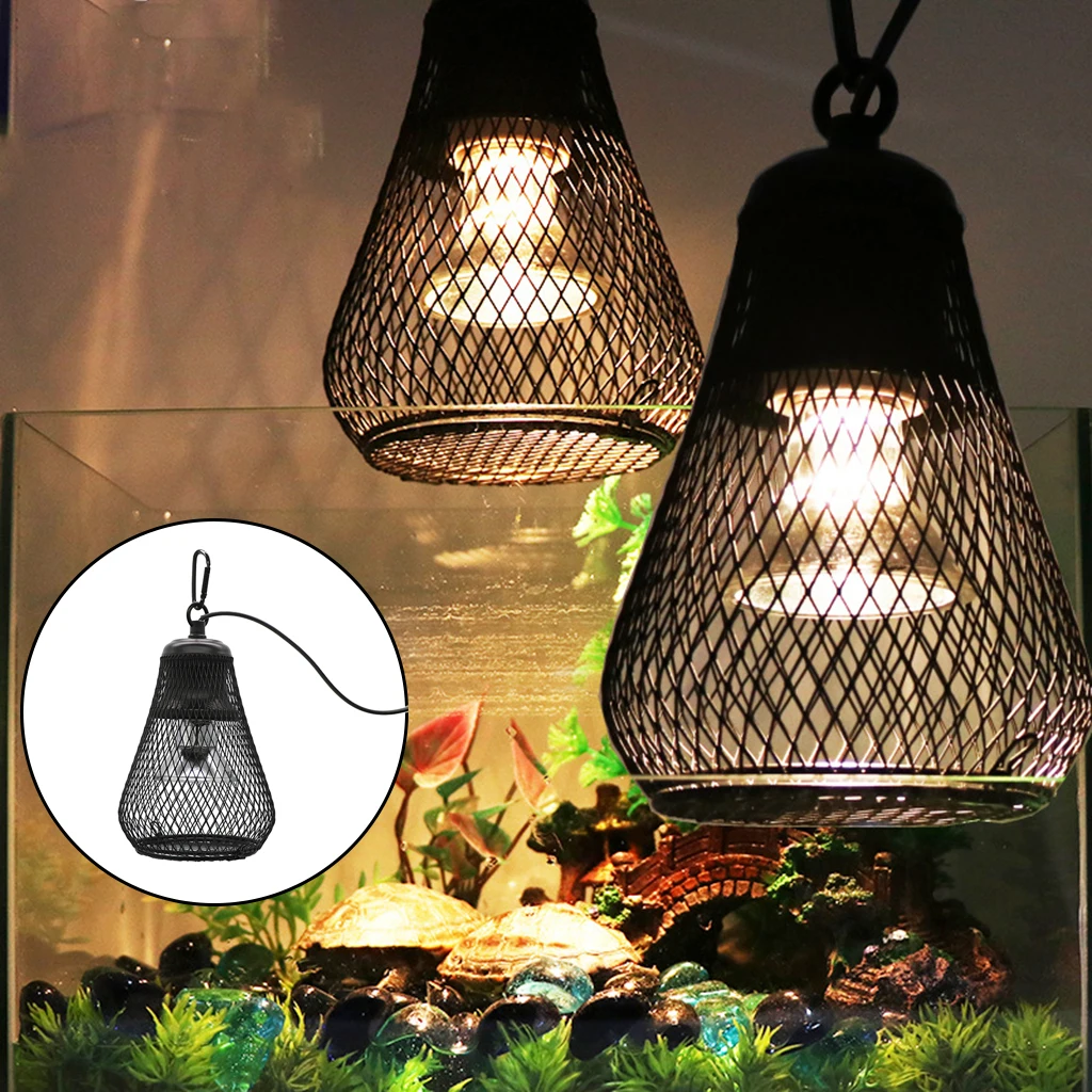 Reptile Lamp UVB UVA E27 Ceramic Light Holder for Turtle Amphibian Pet