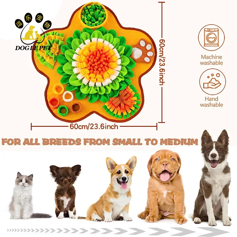 Alfombra olfativa interactiva para perros y gatos – Estimulación mental - imagen 3