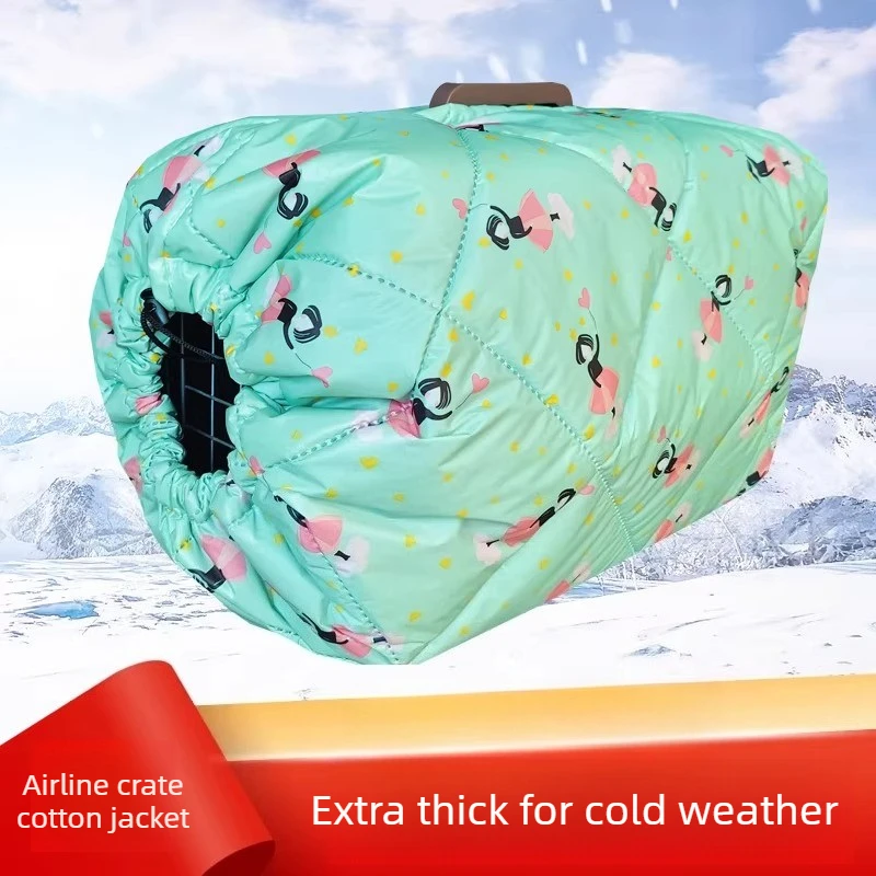 Funda acolchada aislante para transportín – Protege del viento y frío - imagen 2